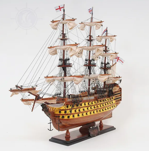 โมเดลเรือใบไม้: เรือโจรสลัดทะเลโบราณตกแต่ง vintical fartimex - Product Image 2