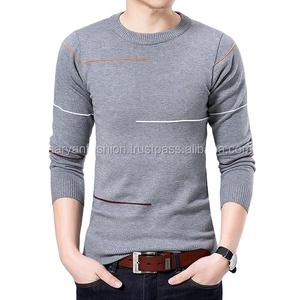 เสื้อสเวตเตอร์สวมหัวแบบลำลองสำหรับผู้ชายเสื้อสเวตเตอร์คอกลมสีพื้นไซส์ใหญ่ป้องกันการหดตัวผ้าวิสคอตตอนสำหรับผู้ใหญ่ - Product Image 1