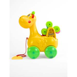 UATOYS Giraffe Walking Aid & Ferris <b>Wheel</b> Fun <b>Plastic</b> Pull Along Toy with Musical Feature Set Packaging - Product Image 3