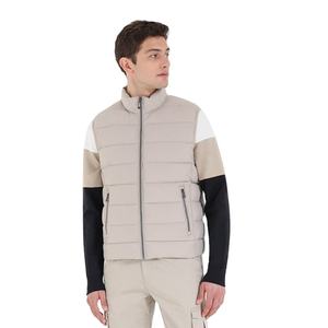 Nouvelle conception de veste sans manches pour homme, mode d'hiver, fermeture éclair intégrale, coupe ajustée, confortable, deux poches, vestes sans manches pour homme - Product Image 1