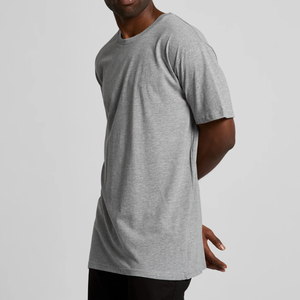 T-shirts Streetwear Homme en Gros – Impression Logo Personnalisé, Épaules Tombantes, Qualité Supérieure, 100% Coton 240 GSM, Couleur Unie, Écologique - Product Image 2