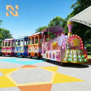 <span class=keywords><strong>Tren</strong></span> sin rieles con luces LED temáticas de dulces Nova Rides, 24 asientos, para niños, para centros comerciales, parques de atracciones, en venta. - Product Image 4
