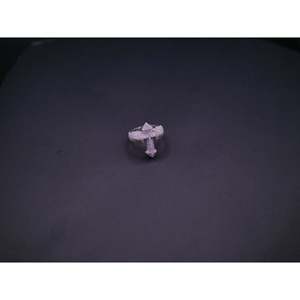 Bague Croix de Luxe Entièrement Micro-Pavée de Zircons Cubiques Créés en Laboratoire, Finition Or Blanc, Bijou Religieux Massif et Surélevé en 3D - Product Image 6