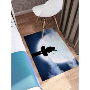 Tapis imprimé samouraï : Décoration moderne pour la maison, le bureau et la salle de bain, tapis en chenille - Product Image 5