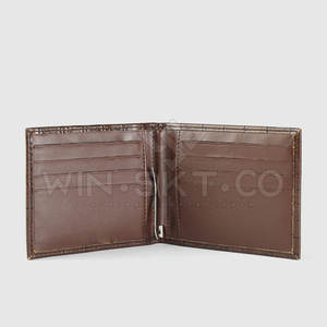 บริการ OEM กระเป๋าสตางค์หนังแท้คุณภาพสูง แบบเปิด-ปิด ดีไซน์ทันสมัย เป็นมิตรกับสิ่งแวดล้อม ปรับแต่งได้ มีสินค้าในสต็อก - Product Image 2