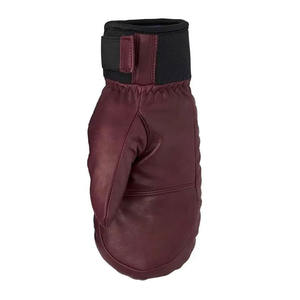 Gants de ski avec logo imprimé sur mesure fabriqués en usine Gants en cuir de taille confortable pour le snowboard Qualité fiable à bas prix - Product Image 4