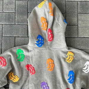 ชุดเซ็ตฮู้ดดี้และกางเกงจ็อกเกอร์ปักลายแบบสั่งทำพิเศษ คุณภาพสูง ระบายอากาศได้ดี ทรงโอเวอร์ไซส์ สไตล์สตรีทแวร์ ปี 2026 - Product Image 6