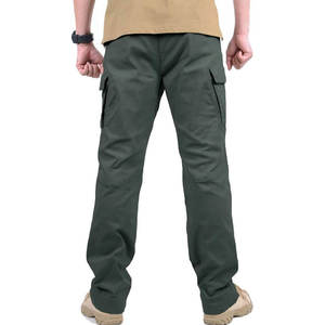 กางเกงยุทธวิธีมีซิปผ้าสแปนเด็กซ์มีสไตล์มีกระเป๋าหลายใบทนต่อการสึกหรอป้องกันรอยยับทนทานกางเกงยุทธวิธี - Product Image 3