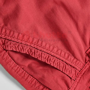 Pantalones Cortos Cargo de Lona para Hombre, Estilo Casual, Ajustados, con 4 Bolsillos, Cierre de Cremallera, Transpirables, de Secado Rápido, 100% Algodón, con Logotipo Personalizado - Product Image 6