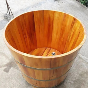 Meilleure vente décor salle de bain traditionnelle avec baignoire autoportante en bois du vietnam 99GD - Product Image 3