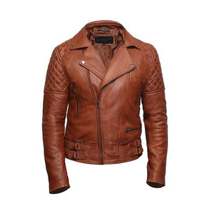 Veste de course moto en cuir personnalisée en gros, imperméable, coupe-vent, haute qualité, vêtements de motard - Product Image 1