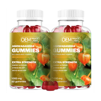 Gummies Halal Sans Sucre Ashwagandha Fudge Santé Immunitaire Endurance Force Stress 100% Vegan Gummies Ashwagandha