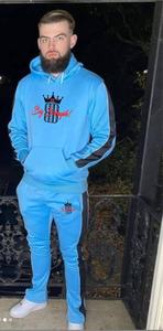 ชุดวอร์มสองชิ้นสำหรับฤดูหนาวใส่ได้ทั้งชายและหญิงเป็นมิตรกับสิ่งแวดล้อมสเวตเตอร์มีฮู้ดพิมพ์ลายลำลองปรับแต่งได้สำหรับฤดูหนาว - Product Image 6