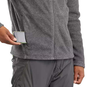 Veste polaire d'hiver à texture douce, tissu chaud, fermeture éclair intégrale, confortable à porter pour un style de vie en plein air, usage décontracté et professionnel - Product Image 4