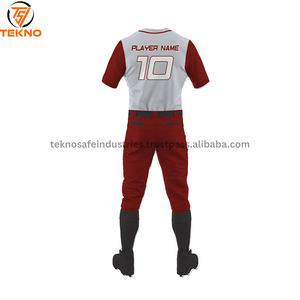 2025 Venta caliente Uniformes de béisbol en blanco Personalizado Impreso Su Logotipo de equipo y número Ropa deportiva para hombres y mujeres Servicio OEM - Product Image 5