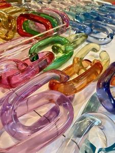 Accents muraux en chaîne acrylique moderne personnalisés avec suspension en résine ornementale pour la décoration intérieure, prêt pour le festival Diwali - Product Image 6