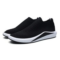 Chaussures décontractées en tissu tricoté confortables, légères et respirantes pour femmes, nouveaux modèles, vente en gros.