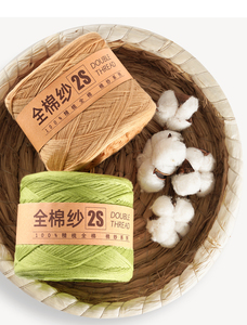 Filato di cotone 250g 2S filo di cotone per bambini filo di puro cotone per bambini uncinetto lavorato a mano - Product Image 2