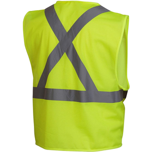 Meilleure qualité couleur personnalisée Hi VIS gilet de travail pour adultes imperméable Polyester gilet de sécurité en gros Pakistan usine antistatique - Product Image 6