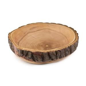 Cuenco Decorativo de Madera de Acacia para Frutos Secos, Artesanía, Pulido, Estilo Vintage, para Servir Comida en Fiestas, Decoración de Mesa, Ecológico - Product Image 5