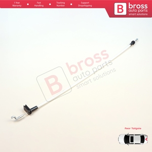 BDP1606 Rear Door <b>Lock</b> Opening Release <b>Cable</b> for Sprinter MK1 1995-2006 LT MK2 1996-2006 9017600504 - Product Image 4