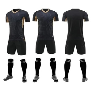 Custom Soccer Kits Mens Football Uniform Cheap Quick Dry Breathable Football Jersey <b>Set</b> OEM Logo Customizable Sizes & Colors - Product Image 1