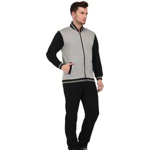 Nuevo Conjunto Deportivo de Invierno 2026, Top Ventas, Cuello en V, Estampado, Poliéster/Algodón, para Hombre, Chaqueta Deportiva con Cierre - Product Image 6