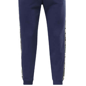 Pantaloni Jogger Formali da Uomo Reebok Blu XL/XL con Logo Personalizzabile, Antipiega, Lavaggio Colorato e Decorazione con Striscia Laterale - Product Image 3