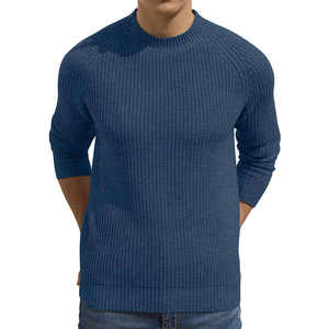 Nouveau respirant hommes chandails mode pull personnalisé pull tricoté tenue décontracté ample hiver extérieur tricot hommes pull - Product Image 6
