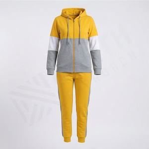 Survêtement pour femme uni d'hiver, vêtements de rue, nouvelle arrivée, adulte, décontracté, personnalisé, 100% polyester, respirant, séchage rapide, tenue de sport - Product Image 1