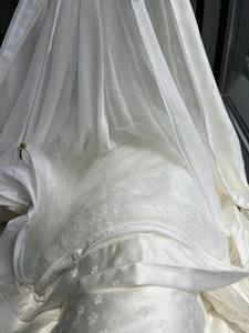 イーストジャカード付き高級シルク布団1740g/1850gピュアマルベリーシルクフィル | 両面サテン - Product Image 2