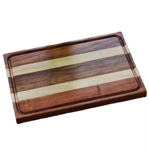 Tabla de Cortar de Madera Grande de Alta Calidad, Tabla de Servir Cuadrada, Apta para Lavavajillas, Duradera, Tamaño Personalizable, Artesanía Saniya - Product Image 6