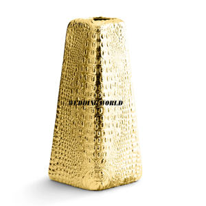 แจกันดอกไม้โลหะออกแบบด้วยมือแจกันดอกไม้สไตล์คลาสสิก - Product Image 4