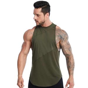 Camisetas sin Mangas para Hombre con Logotipo Personalizado al por Mayor, Tejidas, Transpirables, Ecológicas, Ropa Deportiva Informal para Fitness, Disponibles en Todas las Tallas - Product Image 1
