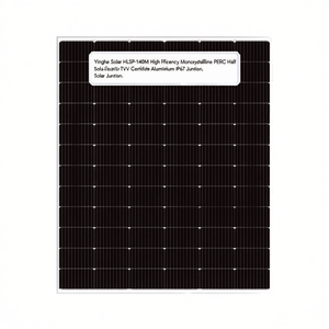 Panneau solaire monocristallin PERC à demi-cellules Yinghe Solar HLSP-140M à haute efficacité, certifié TUV, cadre en aluminium, IP67, avec connecteurs - Product Image 2