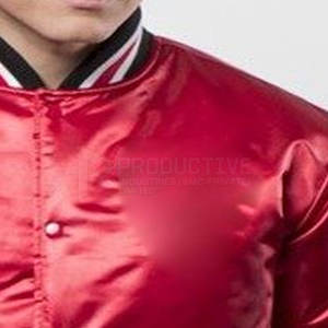 แจ็คเก็ตซาตินผู้ชายสไตล์ลำลองแบบใหม่ปี 2025 ระบายอากาศได้ดี เหมาะสำหรับฤดูหนาว คุณภาพสูง ขายดีจากปากีสถาน มีบริการ OEM - Product Image 5