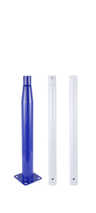 Poteaux de lampadaires solaires démontables en aluminium galvanisé à chaud ECOSOLAR 3M-6M, forme octogonale carrée, personnalisés - Product Image 4