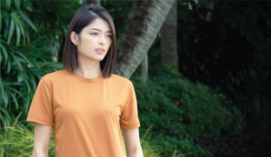 เสื้อยืดคอกลมแขนธรรมดาผ้าไมโครไฟเบอร์แห้งเร็วเสื้อกีฬา100% - Product Image 2