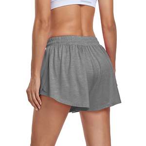 women's shorts tennis wear golf clothing running gym <b>clothes</b> sportswear summer workout fitness biker mesh shorts for women - Product Image 2