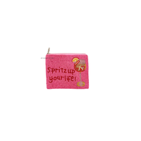 Mini pochettes d'été artisanales de haute qualité, motifs de feuilles d'inspiration occidentale, en toile, avec des vibrations estivales fraîches