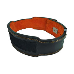 Cinturón de Levantamiento de Pesas de Cuero de Alta Calidad con Hebilla de Bloqueo Automático Ajustable, Soporte Lumbar de Cuero Grueso Personalizado para Sentadillas - Product Image 4