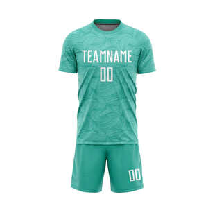 Uniformes de Fútbol Unisex de Diseño Personalizado al por Mayor Directo de Fábrica / Uniforme de Fútbol de Poliéster Sublimado de Diseño Personalizado de la Mejor Calidad - Product Image 2