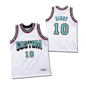 Uniforme de baloncesto de diseño personalizado de la mejor calidad 100% poliéster transpirable y de talla grande Unisex para adultos - Product Image 1