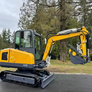 จัดส่งฟรี AGT MY50R รถขุดไฮดรอลิก27HP 51 "ใบมีดย้อนกลับ16" ถังขุด W/ฟันนักบินควบคุม EPA ได้รับการอนุมัติ - Product Image 1