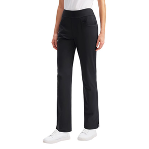 Women's Casual <b>Winter</b> <b>Golf</b> Canvas <b>Trousers</b> with Drawstring Waist Wholesale at Cheap Price Flat Front Style - Product Image 2