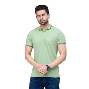 Vente en gros de polos en coton pur polo unisexe femmes hommes polos en coton avec logo personnalisé prix raisonnable service OEM - Product Image 4