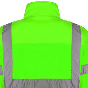 เสื้อกันฝนแบบมีโลโก้สั่งทำพิเศษสำหรับผู้ชาย เสื้อแจ็คเก็ตนิรภัยแบบสะท้อนแสงสำหรับทำงาน เสื้อโค้ทกันหนาวสำหรับทำงาน ปี 2025 - Product Image 4