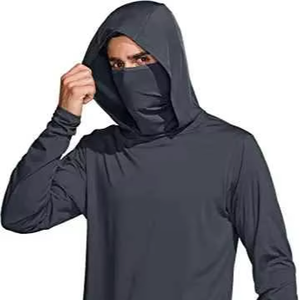 Nueva Sudadera con Capucha de Pesca para Hombre, Talla Grande, Personalizable, Protección UV 50+, Transpirable, Secado Rápido, Ligera, Manga Larga - Product Image 1
