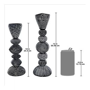 Contemporary Style <b>Tall</b> Pillars Vintage <b>Candle</b> <b>Holders</b> Pillar Decorative Christmas <b>Candle</b> Stands Models Handmaded - Product Image 4