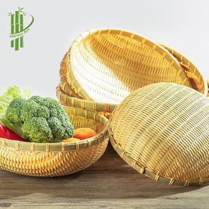 Meilleure vente Panier en bambou fait main Fruits légumes vente entière - Product Image 1